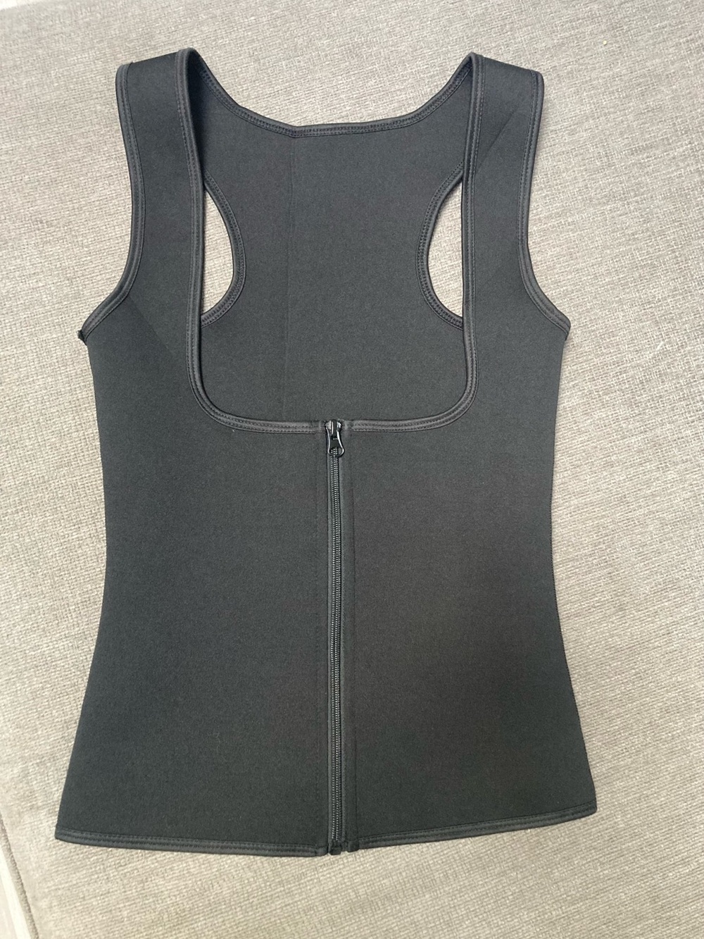 Black Women's Zip-Front Shapewear/Binder